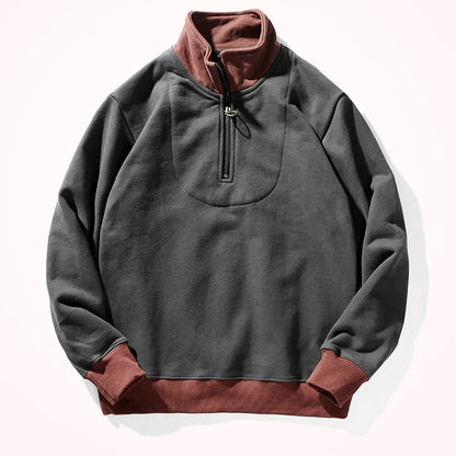 Pull Homme Streetwear Zippé Chaud