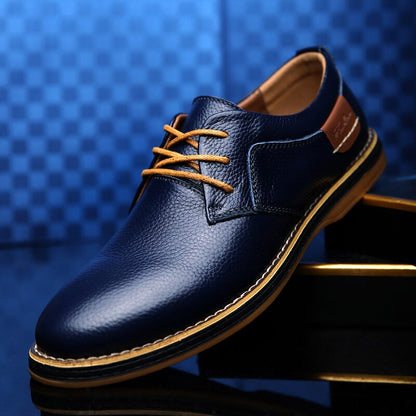 Chaussures Oxford Cuir Homme Noir ou Brun