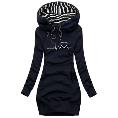 Sweat À Capuche Pour Femme Avec Poche | Manches Longues