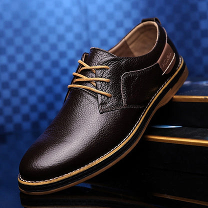 Chaussures Oxford Cuir Homme Noir ou Brun