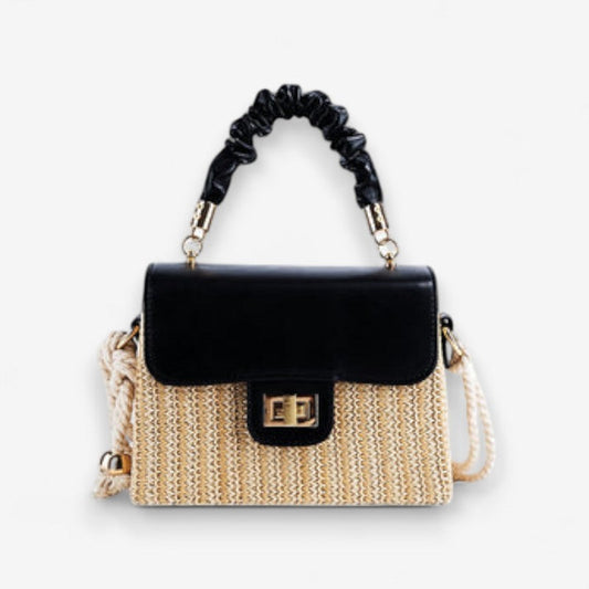 Sac Paille Tressé Chic et Élégant - PanierRoyale