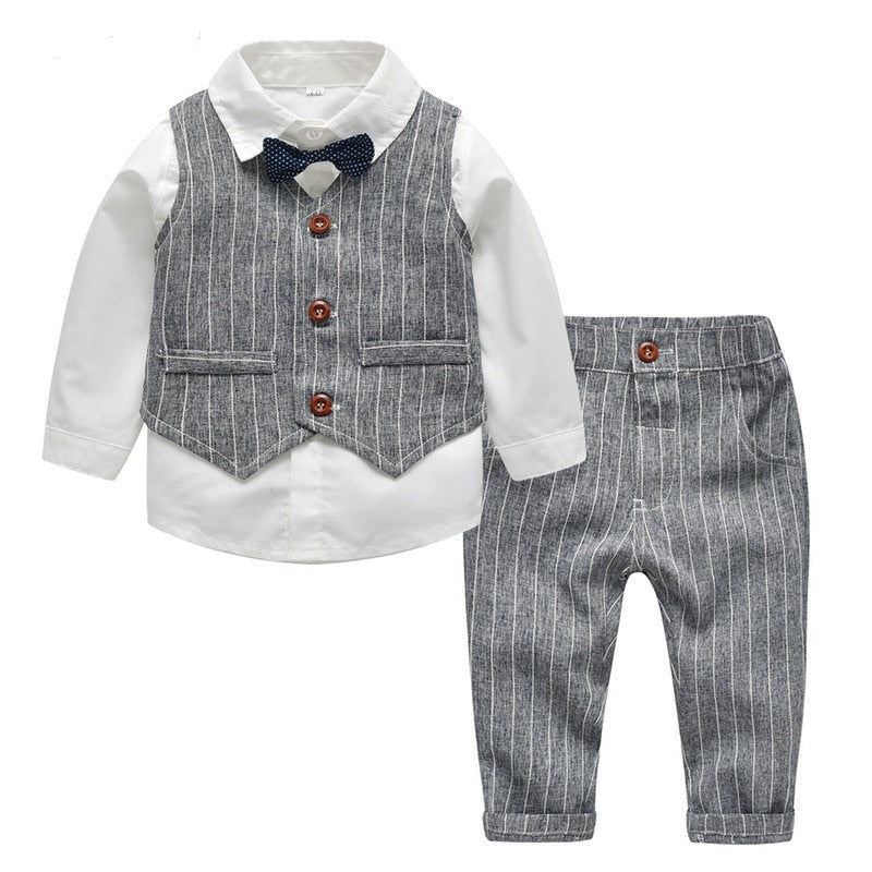 Costume Homme 3 Pièces Décontracté Chic