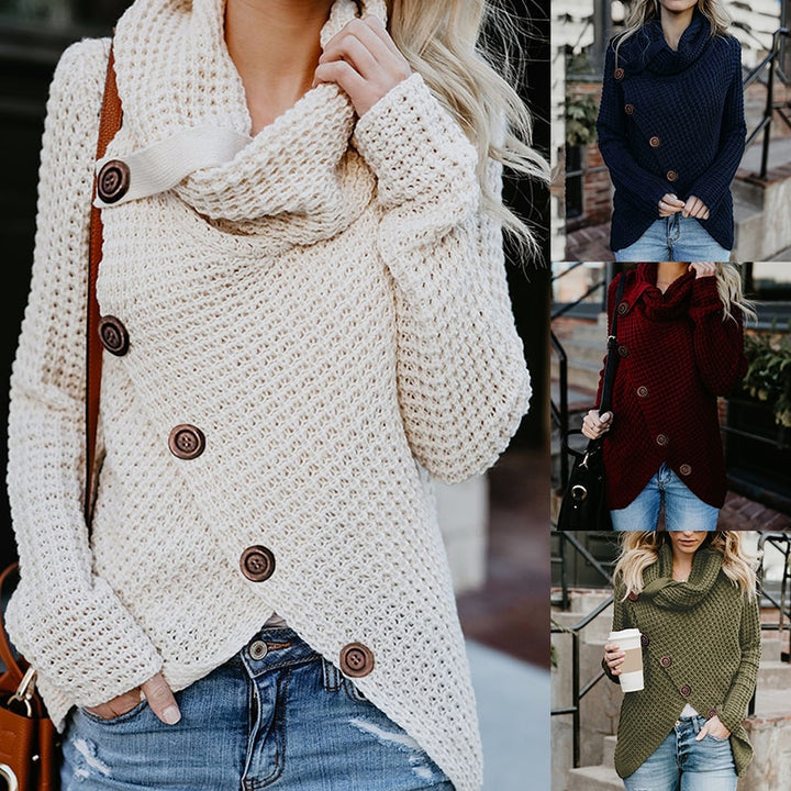 Pull À Fermeture Éclair Douillet pour Femme - PanierRoyale
