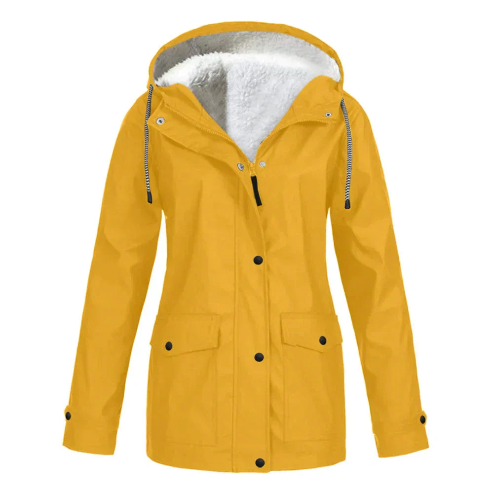 Veste Imperméable Femme Douce et Chaude