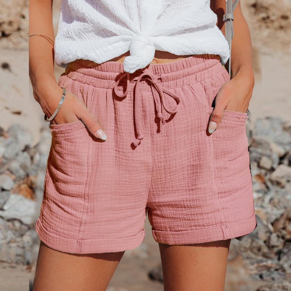 Short Femme Décontracté Été Léger