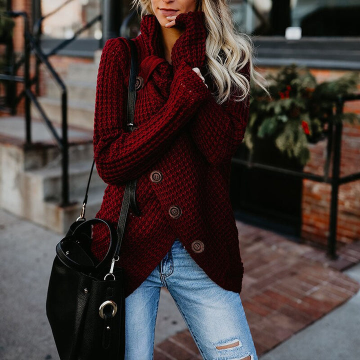 Pull À Fermeture Éclair Douillet pour Femme