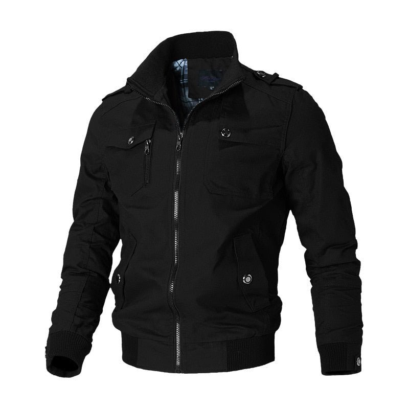 Veste Homme Hiver Slim Zippée Chaude - PanierRoyale