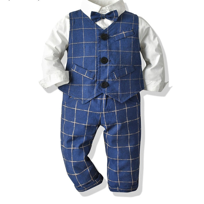 Costume Homme 3 Pièces Décontracté Chic - PanierRoyale