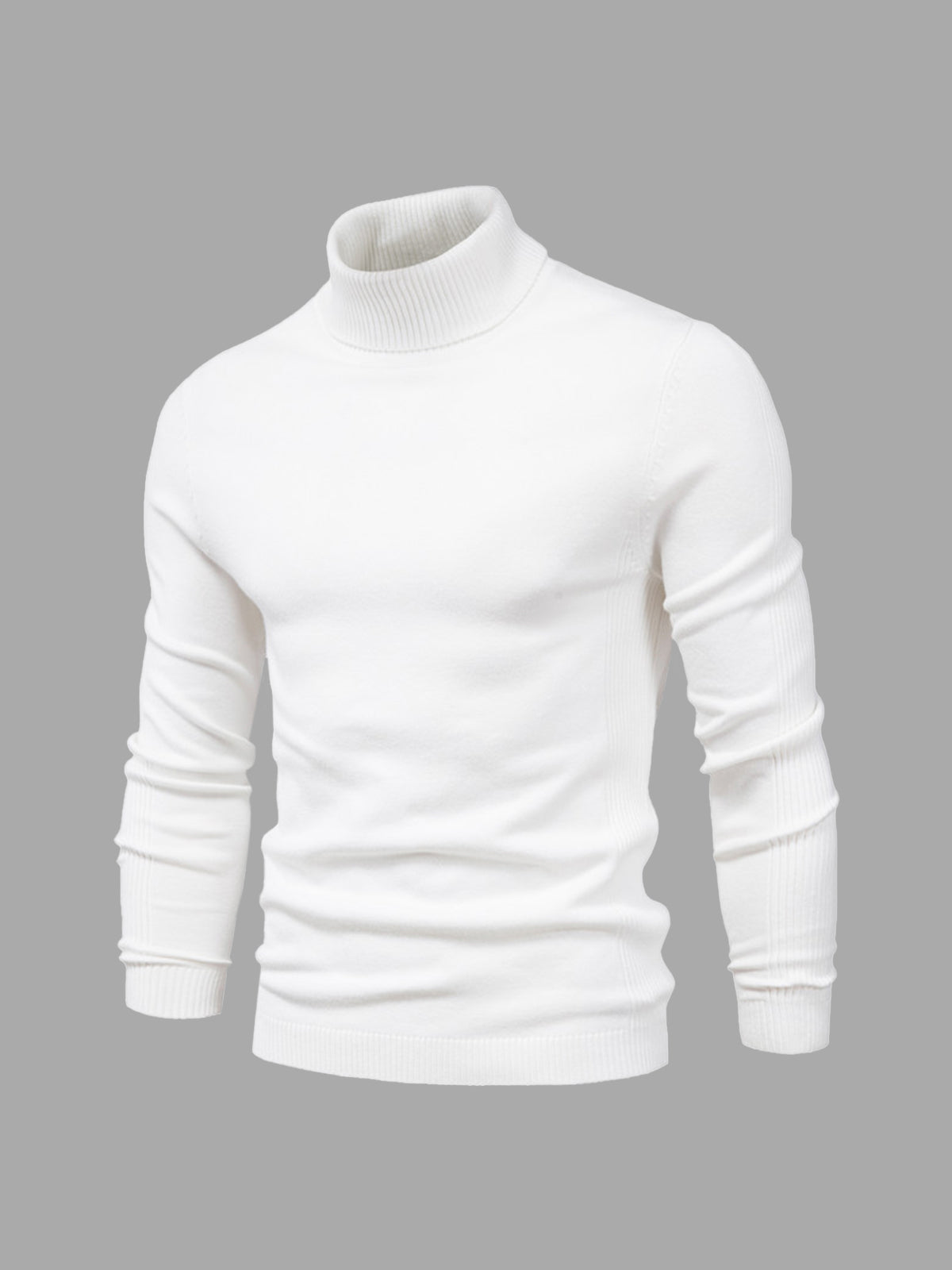 Pull à Col Roulé Homme Lavable - BerlinGlamour