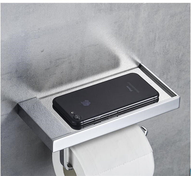 Support de Papier Toilette Murale et Meuble de Rangement Moderne