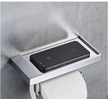 Support de Papier Toilette Murale et Meuble de Rangement Moderne