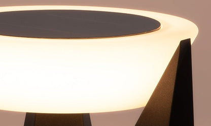 Lampe LED Extérieur Solaire Design Géométrique