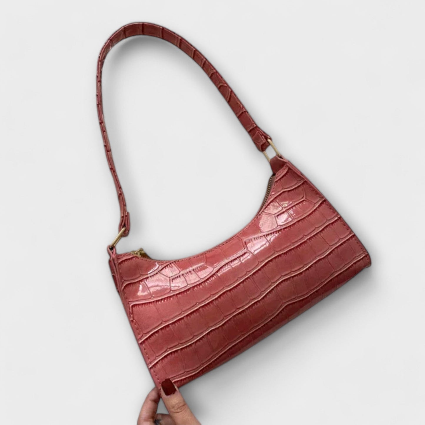 Sac à Épaules Classique Féminin en Cuir