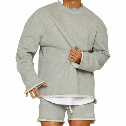 Sweat Homme Manches Longues Gris Charbon - PanierRoyale