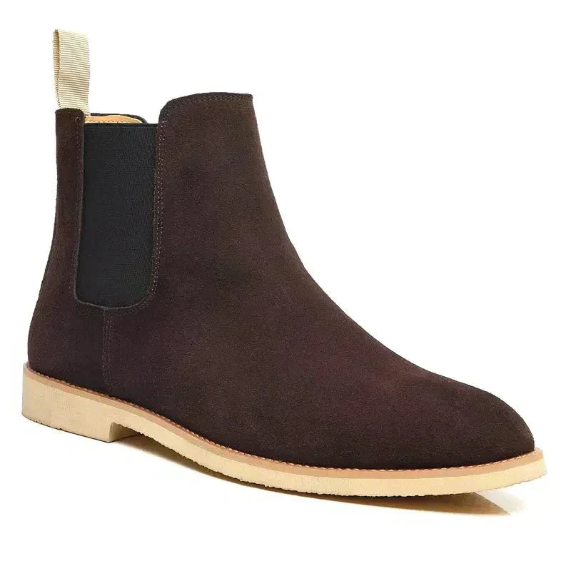 Bottines Chelsea Cuir Suedé pour Homme