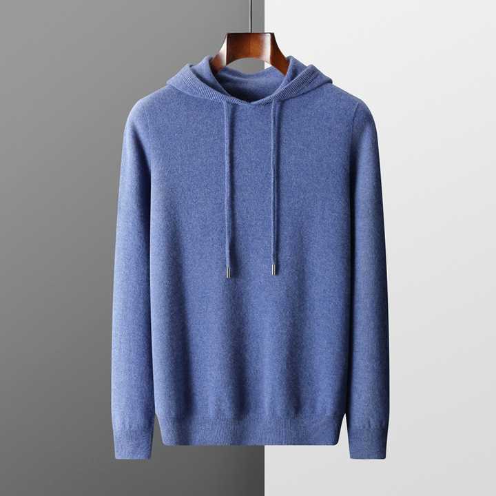 Pull en Laine épaisse pour Homme avec Capuche