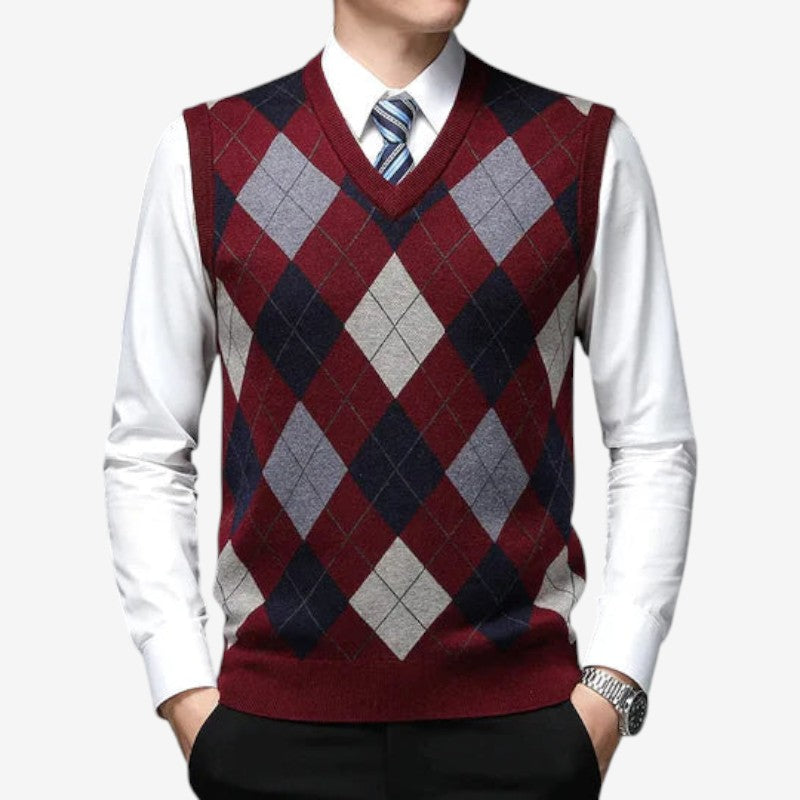 Pull en Vichy Doux et Confortable