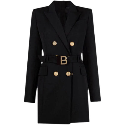 Robe Blazer Femme Élégante Manches Longues - PanierRoyale
