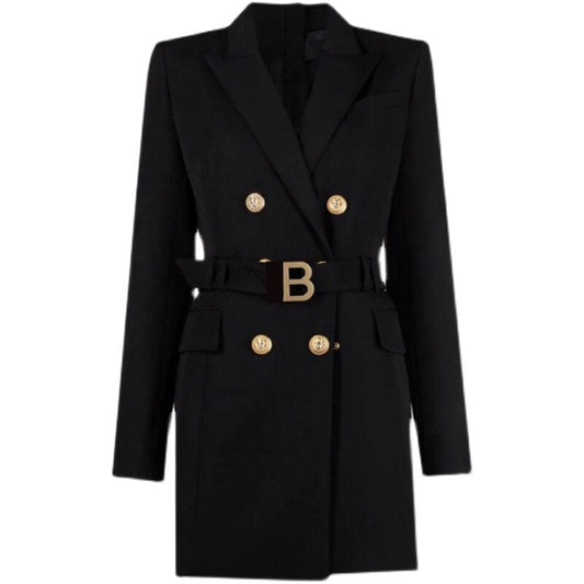 Robe Blazer Femme Élégante Manches Longues - PanierRoyale