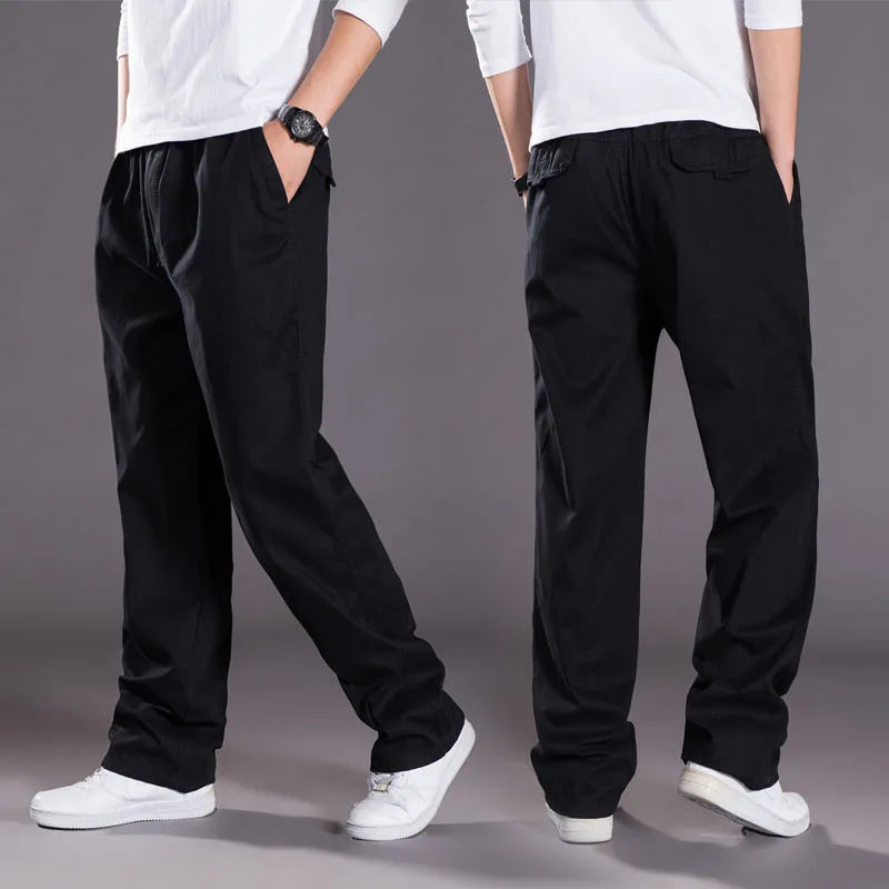 Pantalon Homme Élastique et Confortable pour la Vie Quotidienne