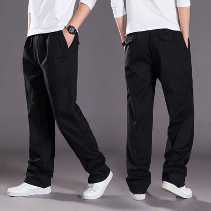 Pantalon Homme Élastique et Confortable pour la Vie Quotidienne