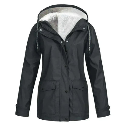 Veste Imperméable Femme Douce et Chaude - PanierRoyale