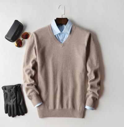 Pull Cachemire Homme Doux et Chaud pour Hiver