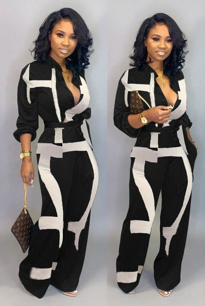 Robe Combinaison Femme Longue Noire Élégante