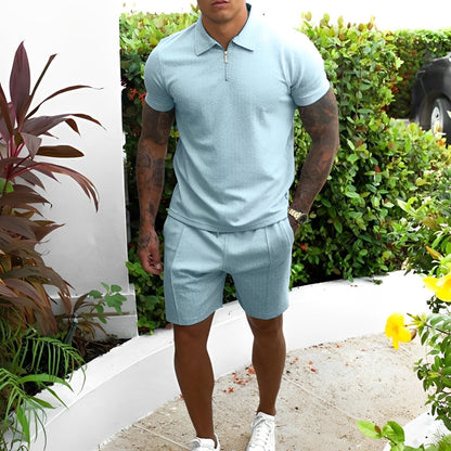 Costume Homme Été Décontracté 2 Pièces