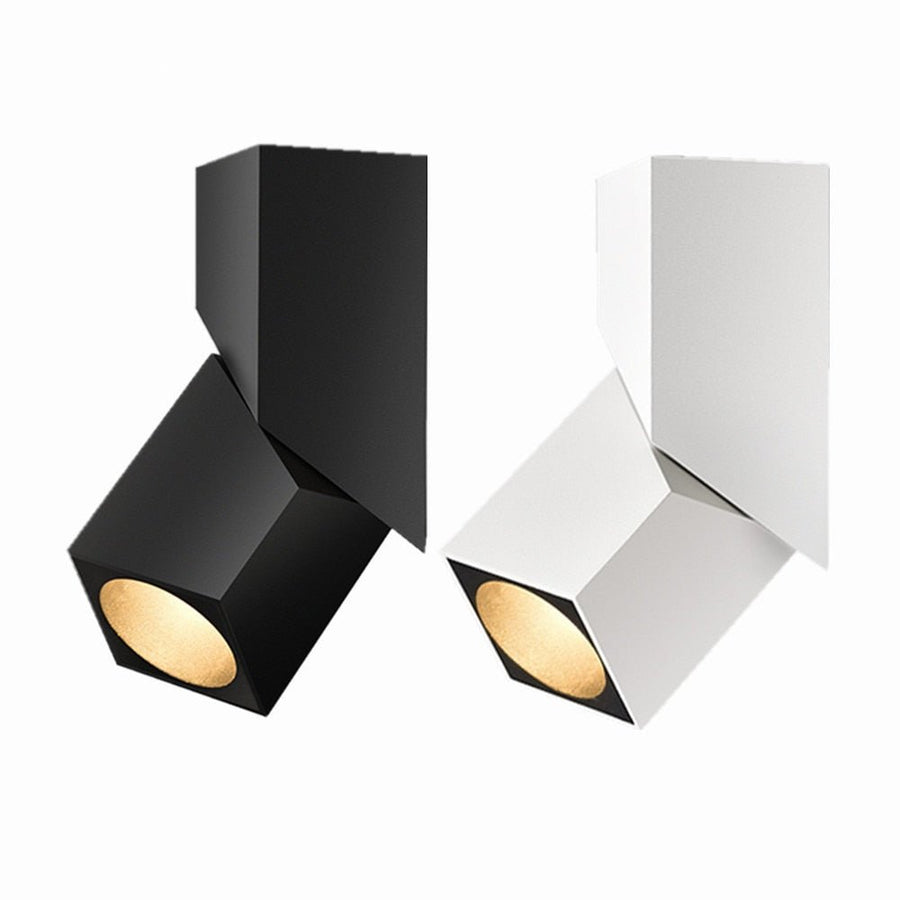 Lampe Plafond Carrée LED Moderne Réglable - PanierRoyale