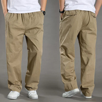Pantalon Homme Élastique et Confortable pour la Vie Quotidienne