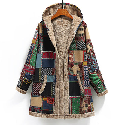 Manteau Femme Hiver Chic à Capuchon - PanierRoyale