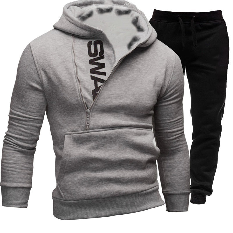 Costume Homme Deux Pièces Élégant Manches Longues - PanierRoyale