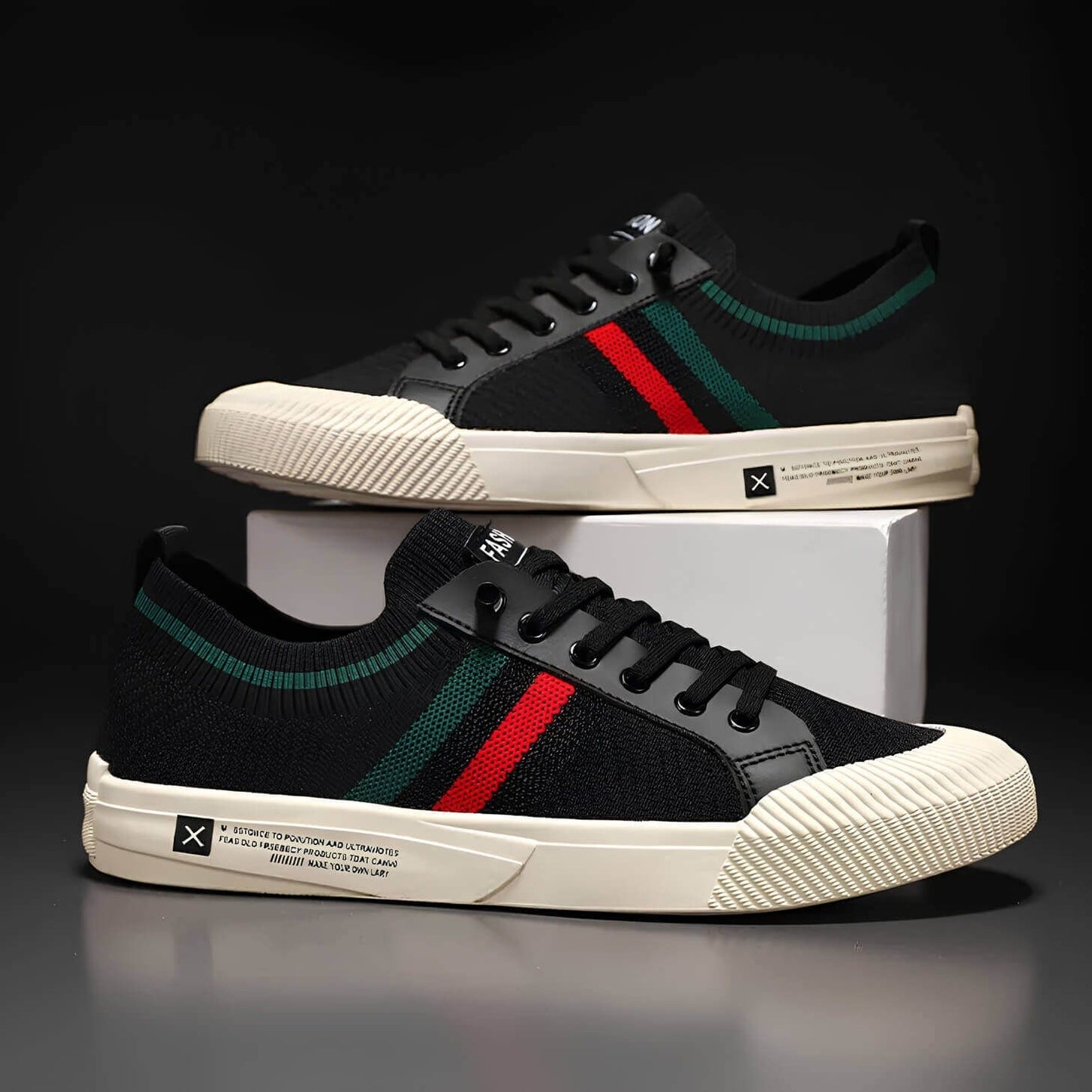 Baskets Homme Cuir de Luxe