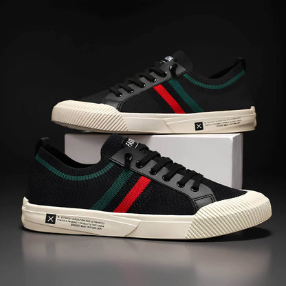 Baskets Homme Cuir de Luxe