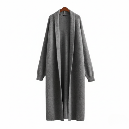Manteau Femme Long Élégant Style Hiver
