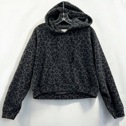 Sweat à Capuche Homme Noir Graphique Streetwear