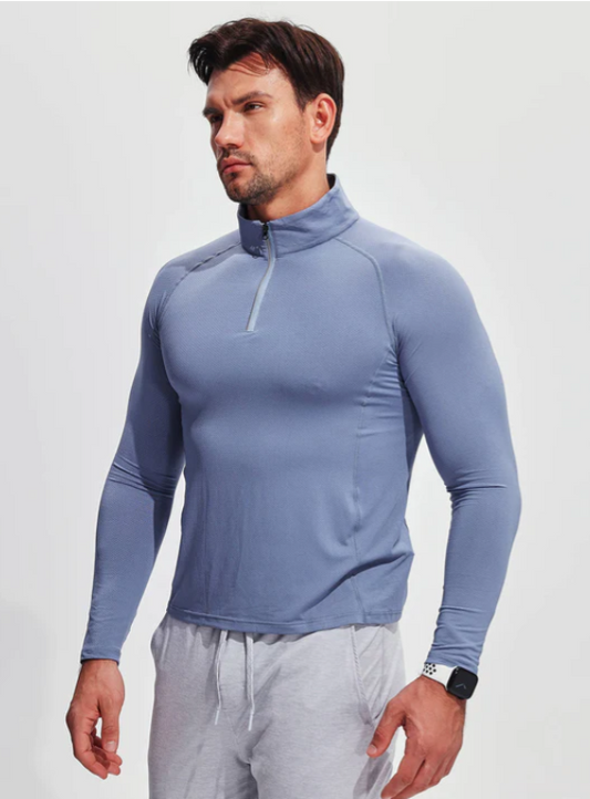 Chemise Homme Technique à Fermeture Éclair - BerlinGlamour