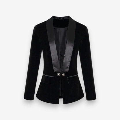 Manteau Femme Col en V avec Poches et Doublure Satinée - PanierRoyale