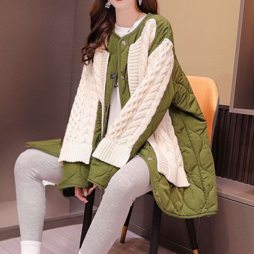 SAMANTHA - Cardigan Ample d'Hiver pour Femmes