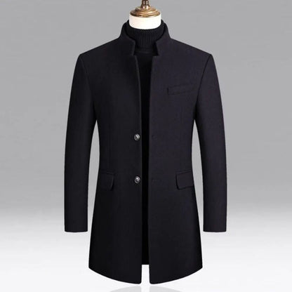 Manteau Homme Long Classique et Élégant pour Hiver