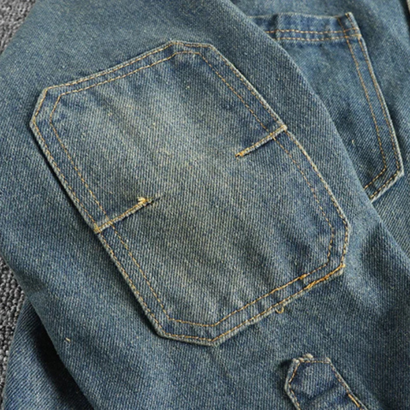 Chemise Denim Usée pour Homme