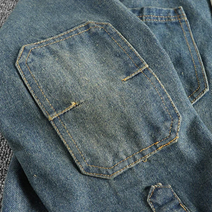 Chemise Denim Usée pour Homme