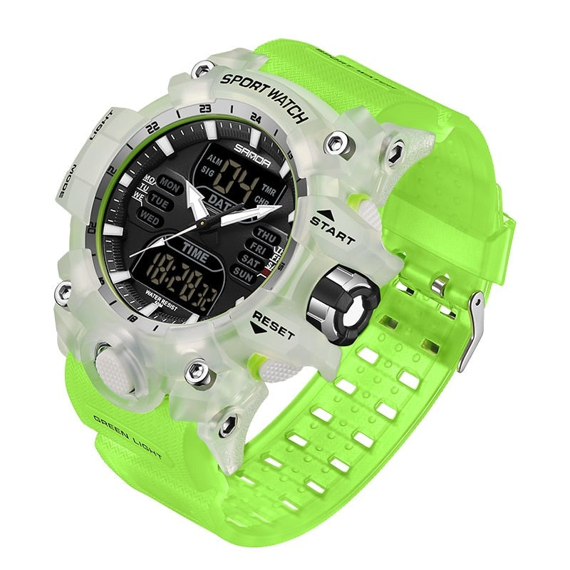 Montre Sport Homme Digitale Étanche