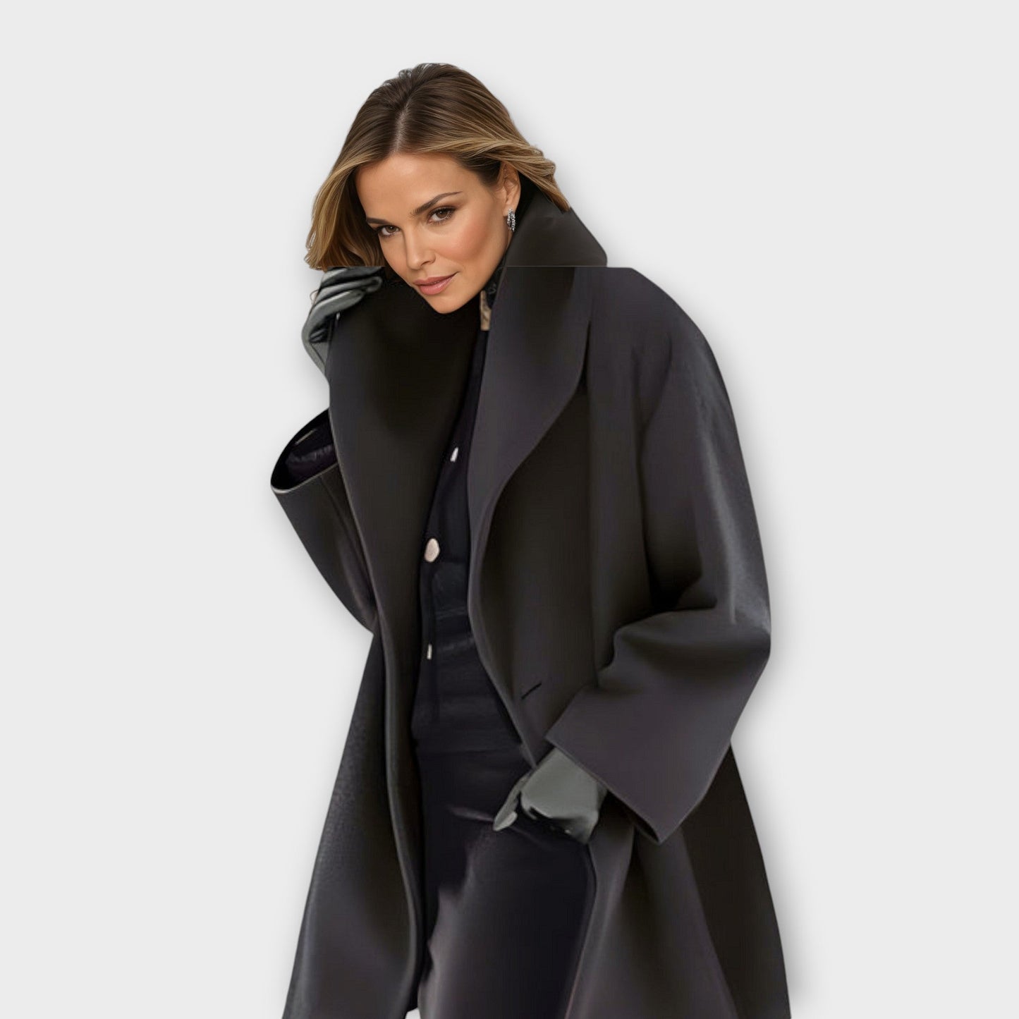 Manteau Femme Hiver Doux et Élégant Oversize