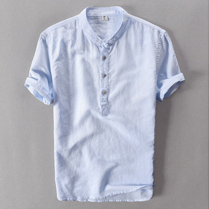 Chemise Homme Été Coton de Qualité
