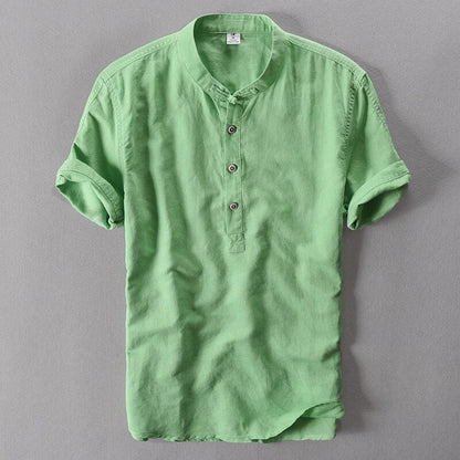 Chemise Homme Été Coton de Qualité
