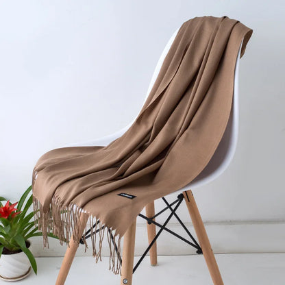 Écharpe femme hiver douce et chaude