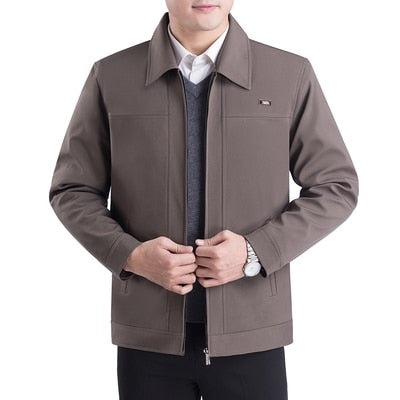 Veste Homme Classique avec Col Revers