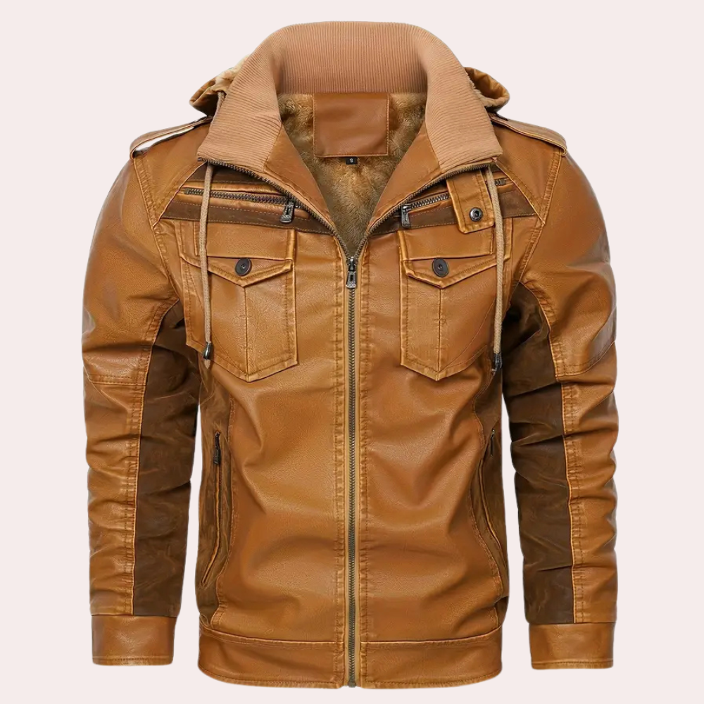 CHARSIAN - Manteau d'hiver à capuche élégant pour hommes